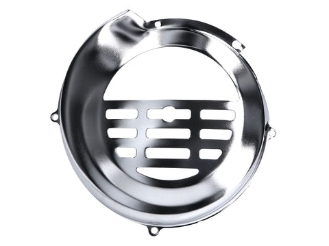 fan cover metal chrome plated for Vespa PK 50-125, V50, Primavera 125 ET3, Ape 50 OEM STANDARD MOTOVEIKALS 21