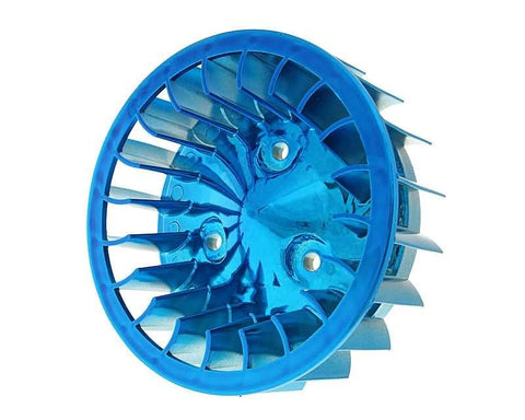 fan wheel blue for Minarelli horizontal, Keeway, CPI, 1E40QMB 101 OCTANE MOTOVEIKALS 21