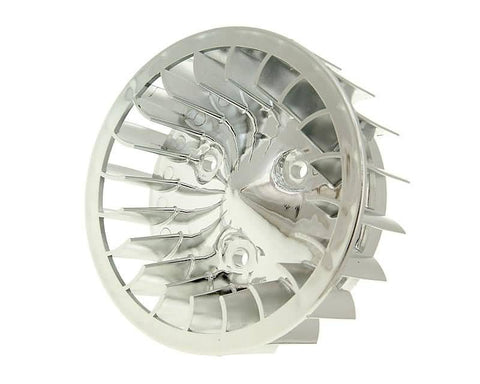 fan wheel chrome for Minarelli horizontal, Keeway, CPI, 1E40QMB 101 OCTANE MOTOVEIKALS 21