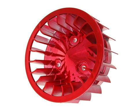 fan wheel red for Minarelli horizontal, Keeway, CPI, 1E40QMB 101 OCTANE MOTOVEIKALS 21