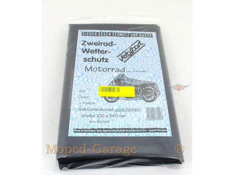 Folding garage PE-foil 240cm x 100cm for Zündapp, Kreidler Florett, Puch, Hercules moped, moped, mokick, KKR, scooter DIVERSE / IMPORT MOTOVEIKALS 21