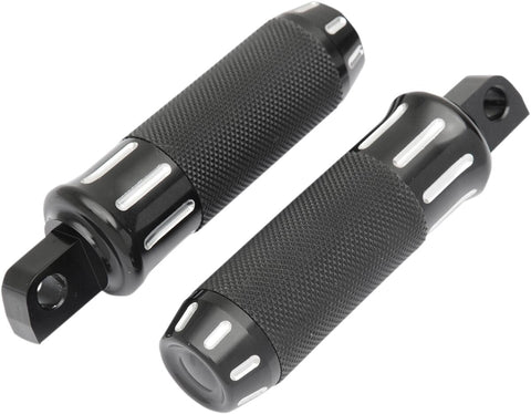 Footpegs Custom Blk Cut DRAG SPECIALTIES DRAG SPECIALTIES MOTOVEIKALS 21