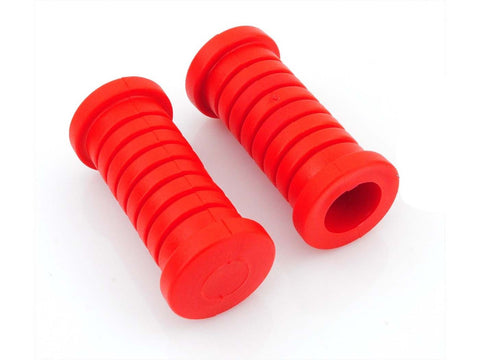 Footrest rubbers Simson 2 pieces 35mm diameter 43mm edge 91mm total width for Star, Schwalbe, Star Habicht S SR DIVERSE / IMPORT MOTOVEIKALS 21