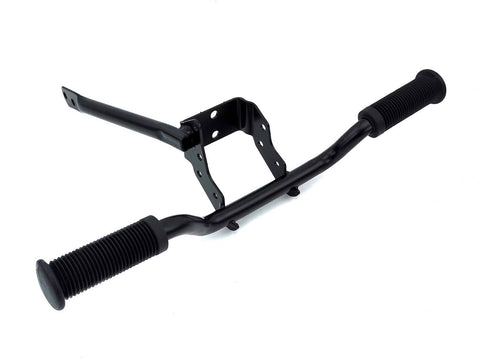 Footrest tube footrest rubbers 520mm width 20mm tube matt black for Kreidler Florett RMC, RS, LF, LH, TM DIVERSE / IMPORT MOTOVEIKALS 21