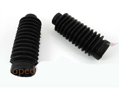 Fork bellows swingarm 2 pieces 30/24mm 125mm for Kreidler Florett Eiertank K 54/OM, 53 DIVERSE / IMPORT MOTOVEIKALS 21