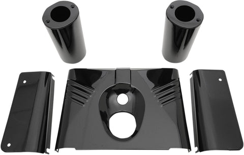 Fork Tins Flst Rib Blk 5Pc DRAG SPECIALTIES DRAG SPECIALTIES MOTOVEIKALS 21