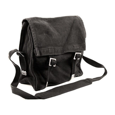 Fosco Canvas shoulder bag black ARMY SURPLUS MOTOVEIKALS 21