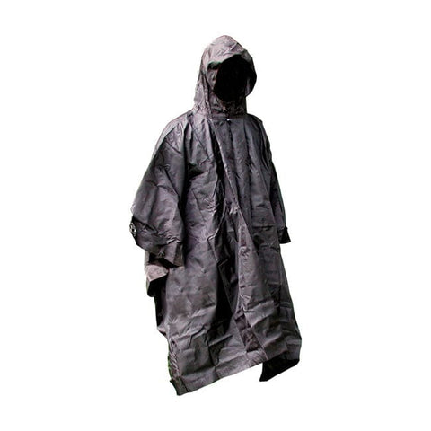 FOSTEX PONCHO, BLACK ARMY SURPLUS MOTOVEIKALS 21