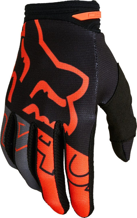 FOX 180 Skew motokrosa cimdi BLK/ORG XL FOX MOTOVEIKALS 21