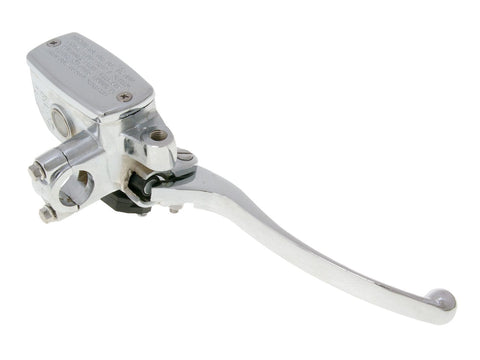 front brake cylinder w/ lever chromed for GY6 Grand Retro (for 22mm handlebar) 101 OCTANE MOTOVEIKALS 21