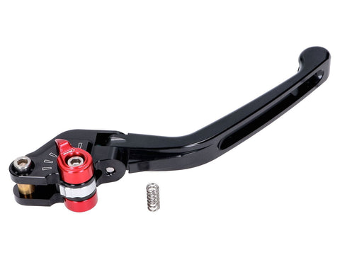 front brake lever Puig 3.0 adjustable, folding - black red PUIG MOTOVEIKALS 21