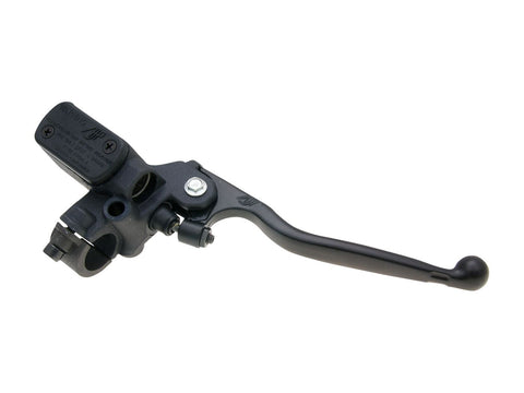 front brake master cylinder AJP w/ brake lever 11mm for Derbi Predator, Senda R, SM, Gilera RCR, SMT = PI-00H02101081 AJP MOTOVEIKALS 21