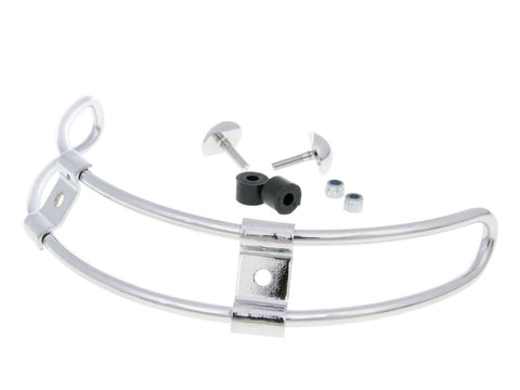front bumper / trim Buzzetti chromed for Vespa LX, LXV 50, 125, 150 2T, 4T BUZZETTI MOTOVEIKALS 21