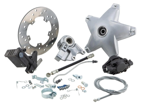 Front disc brake set Grimeca Disc (star-shaped) d=20mm for Vespa PK50-125/S/SS/XL/XL2/Automatica/P200E 2°/PX80-150E 2°/Lusso/Ā´98/MY/Ā´11/T5 GRIMECA MOTOVEIKALS 21