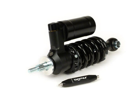 Front shock absorber -BGM PRO SC/F16 COMPETITION, 200mm- Vespa V50, PV125, ET3 - black BGM PRO MOTOVEIKALS 21