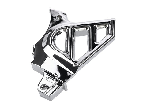 front sprocket cover chrome for Minarelli AM, Generic, KSR-Moto, Keeway, Motobi, Ride, 1E40MA, 1E40MB 101 OCTANE MOTOVEIKALS 21