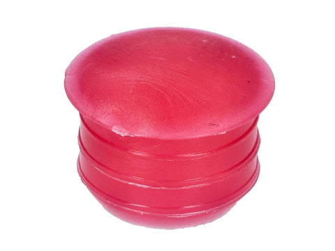 front wheel brake anchor plate cap Leleu red for Puch Maxi, X30, LG1, LG2 101 OCTANE MOTOVEIKALS 21