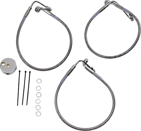 Frt Brake Line 99-05 Fxdx DRAG SPECIALTIES DRAG SPECIALTIES MOTOVEIKALS 21