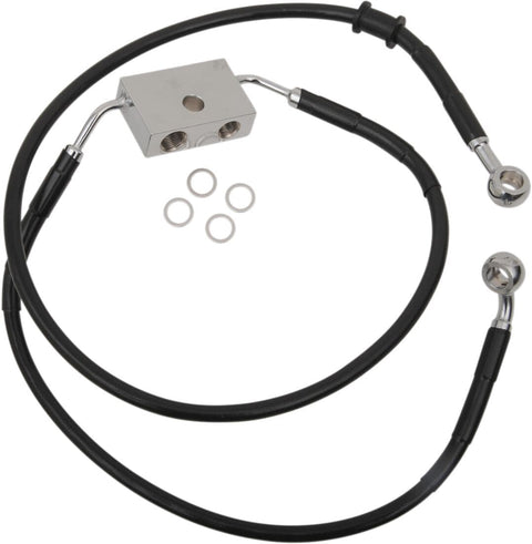 Frt Brake Line Xl Bk +12 DRAG SPECIALTIES DRAG SPECIALTIES MOTOVEIKALS 21