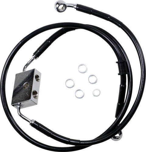 Frt Brake Line Xl Bk +12 DRAG SPECIALTIES DRAG SPECIALTIES MOTOVEIKALS 21