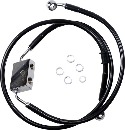 Frt Brake Line Xl Bk +12 DRAG SPECIALTIES DRAG SPECIALTIES MOTOVEIKALS 21