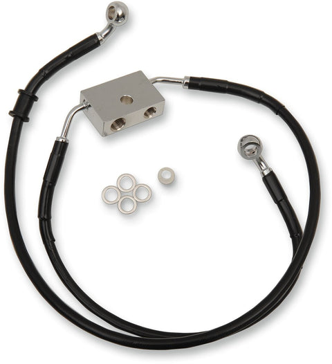 Frt Brake Line Xl Bk +2 DRAG SPECIALTIES DRAG SPECIALTIES MOTOVEIKALS 21