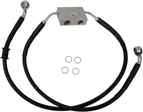 Frt Brake Line Xl Bk +4 DRAG SPECIALTIES DRAG SPECIALTIES MOTOVEIKALS 21