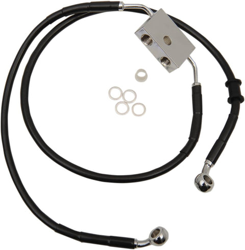 Frt Brake Line Xl Bk +4 DRAG SPECIALTIES DRAG SPECIALTIES MOTOVEIKALS 21
