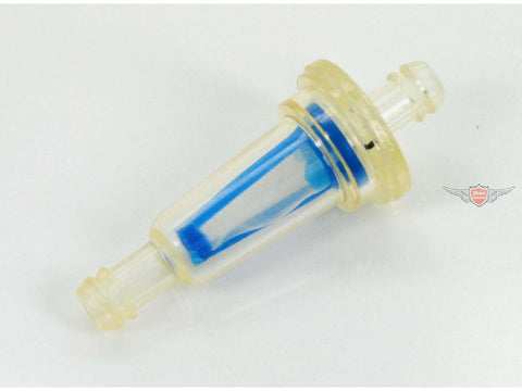 Fuel filter universal connection approx. 6mm, length 54mm total for moped, moped, mokick, Zündapp, Kreidler, Hercules, Puch, Simson, DKW, KTM, Rixe, Sachs DIVERSE / IMPORT MOTOVEIKALS 21