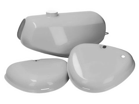fuel tank and side cover set primed for Simson S50, S51, S70 DIVERSE / IMPORT MOTOVEIKALS 21