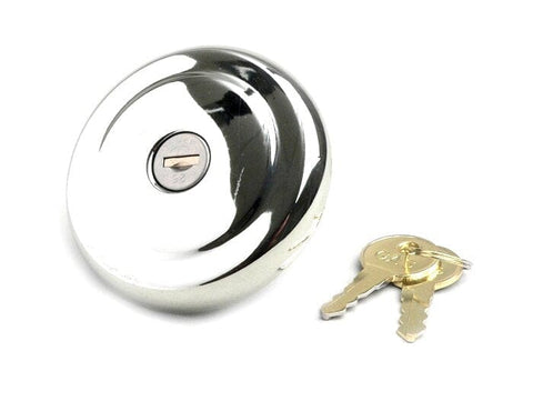 Fuel tank cap -BGM ORIGINAL- PX (since 1984), PK XL - stainless steel, lockable BGM ORIGINAL MOTOVEIKALS 21