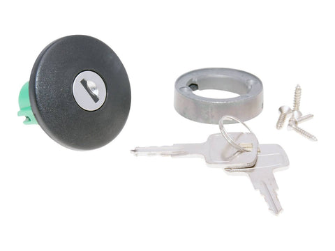 fuel tank cap / tank cover lockable small version 50mm / 29mm for Piaggio Ape P50, Ciao, Grillo CIF MOTOVEIKALS 21