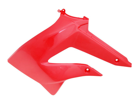 fuel tank cover left OEM red for Derbi Senda 2011-, Gilera RCR, SMT 2011- PIAGGIO MOTOVEIKALS 21