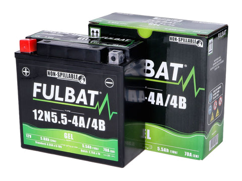 fulbat battery 12N5.5-4A/4B gel FULBAT MOTOVEIKALS 21