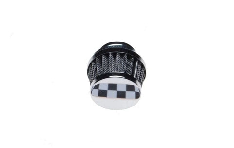 Gaisa filtrs 32mm CONE-SHAPED SMALL LOW CHROME REPLICA MOTOVEIKALS 21