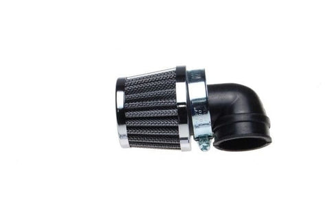 Gaisa filtrs 38 mm 90' CHROME REPLICA MOTOVEIKALS 21