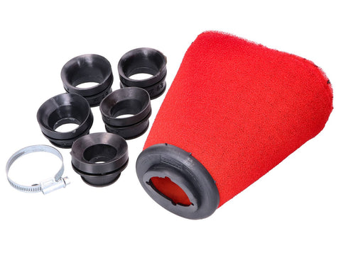 Gaisa filtrs Top Performances TPR Factory sarkans 28–43 mm TPR MOTOVEIKALS 21