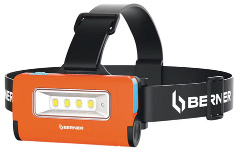 Galvas lukturis “divi vienā” ar mikro USB BERNER LED 3 W BERNER MOTOVEIKALS 21