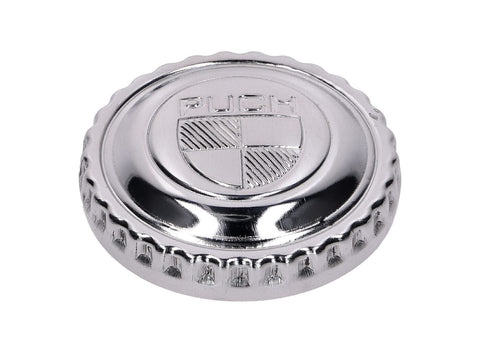 Gas cap 40mm with embossed logo for Puch moped OEM STANDARD MOTOVEIKALS 21