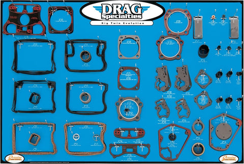 Gasket Board84-99Big Twin DRAG SPECIALTIES DRAG SPECIALTIES MOTOVEIKALS 21