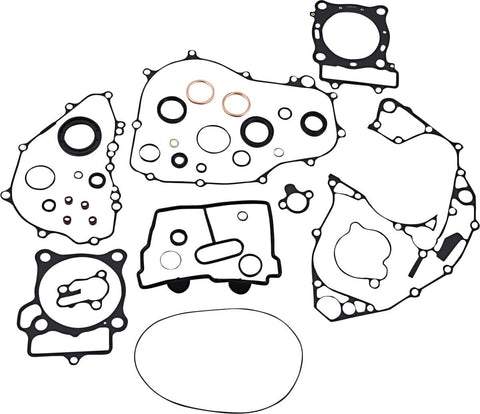 Gasket Cmp W/Os Crf250R MOOSE RACING HARD-PARTS MOOSE RACING MOTOVEIKALS 21
