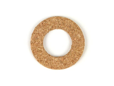 Gasket fuel tank/fuel tap -BGM ORIGINAL 24x43.5x3mm- Vespa Wideframe VN, VM, ACMA - cork BGM ORIGINAL MOTOVEIKALS 21