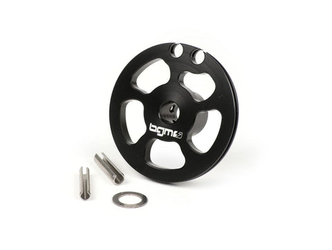 Gear change pulley -BGM Pro made by JPP - Lambretta LI (series 3, 1966-), LIS (1966-), SX, DL, GP - anodised black BGM PRO MOTOVEIKALS 21
