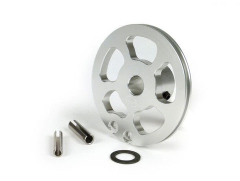 Gear change roller -BGM Pro made by JPP- Lambretta LI (series 3 since 1966), LIS (since 1966), SX, DL, GP - silver anodised BGM PRO MOTOVEIKALS 21