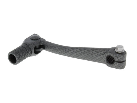 gear shift lever aluminum carbon-look for Minarelli AM, Crosser, SM VPARTS MOTOVEIKALS 21