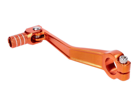 gear shift lever foldable, anodized aluminum, orange for Simson S50, S51, S53, S70, S83 101 OCTANE MOTOVEIKALS 21