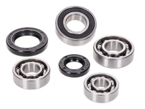 gearbox bearing set w/ oil seals for Peugeot Speedfight 100 OEM STANDARD MOTOVEIKALS 21