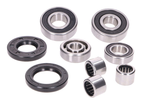 gearbox bearing set w/ oil seals for Piaggio 125-150cc 2-stroke Skipper, Typhoon, TPH, M02, M12 engine OEM STANDARD MOTOVEIKALS 21