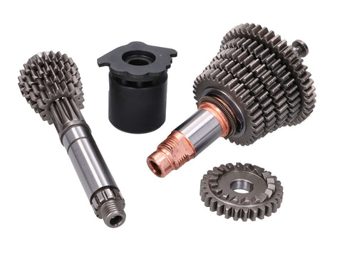 gearbox / gear shaft set 5-speed sport complete, 24/32 for Simson S51, S70, KR51/2, SR50, SR80 OEM STANDARD MOTOVEIKALS 21