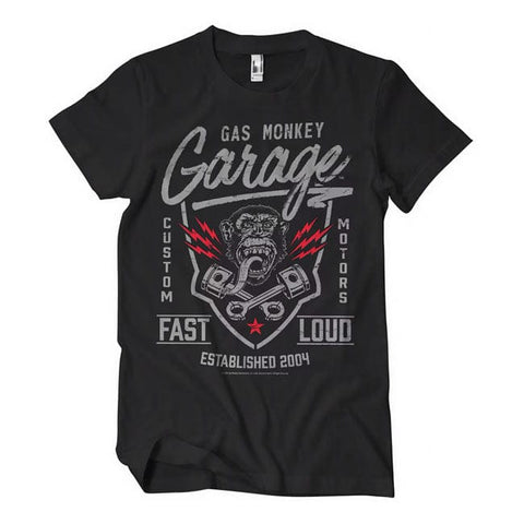GMG Fast''n Loud t-shirt black GAS MONKEYS GARAGE MOTOVEIKALS 21